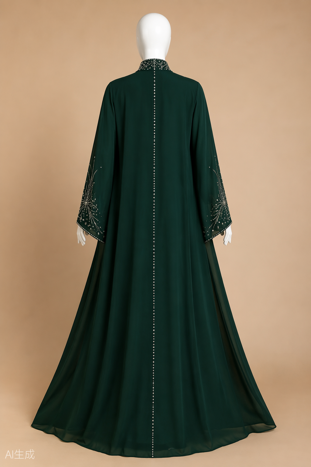 Zainab back view